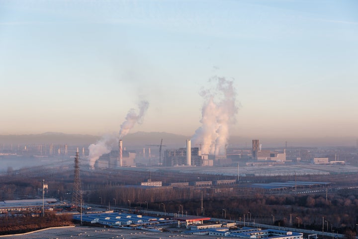 Chinese state-owned news agency Xinhua put blame for the smog on the over-reliance of much of northern China on coal for its