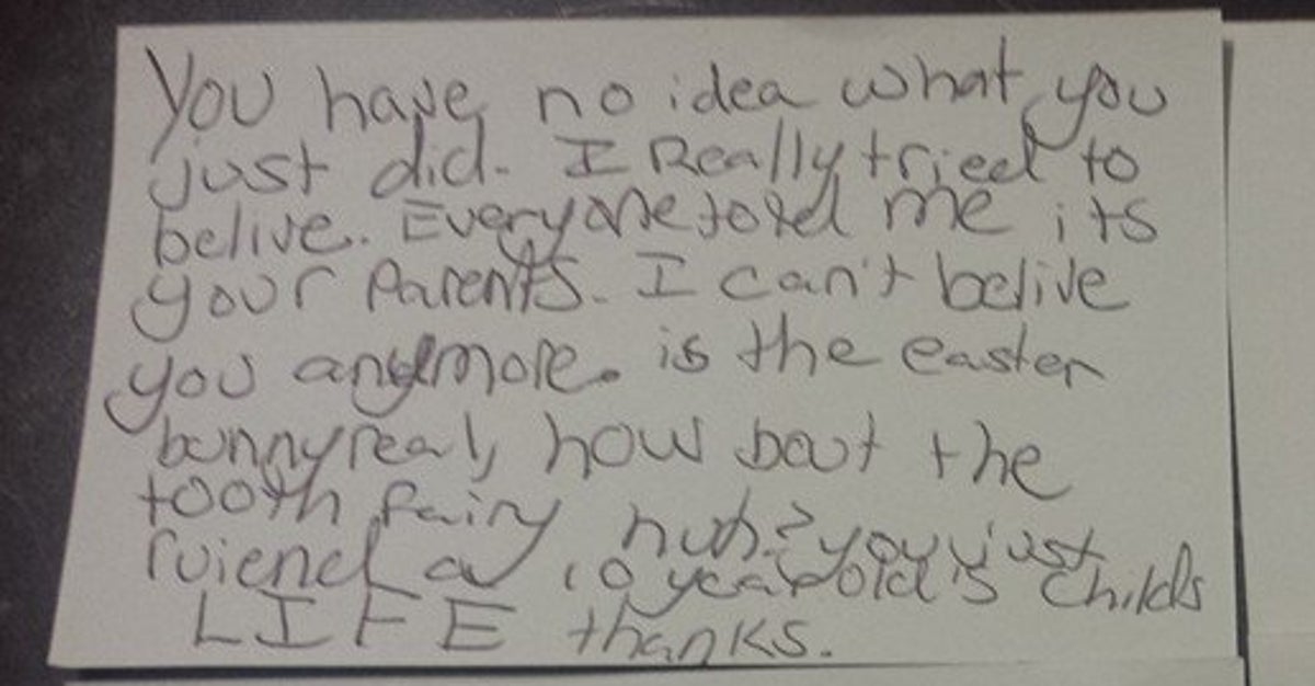 Student Angry Note Girl Closes Angry Note To Her Parents With A Shockingly Original Twist ...