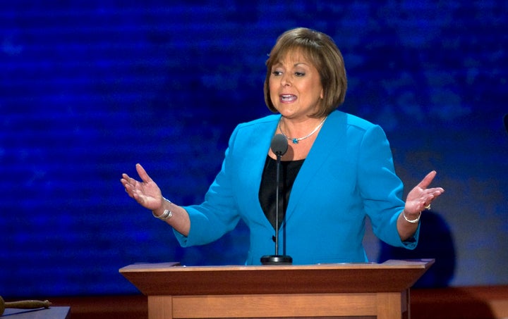 New Mexico Gov. Susana Martinez (R) was caught on tape admonishing police for breaking up a gathering in her Santa Fe hotel room.