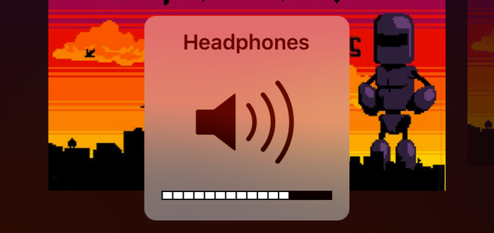 Listening to music on an iPhone? This volume is probably a little bit too loud to be perfectly safe.