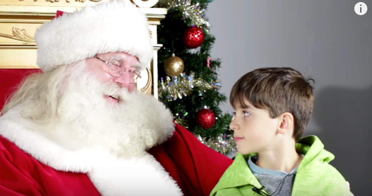 These Jewish Kids Met Santa And They Were Pretty Unimpressed | HuffPost ...