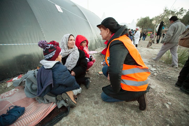 The stay in Moria can be a few days or weeks.