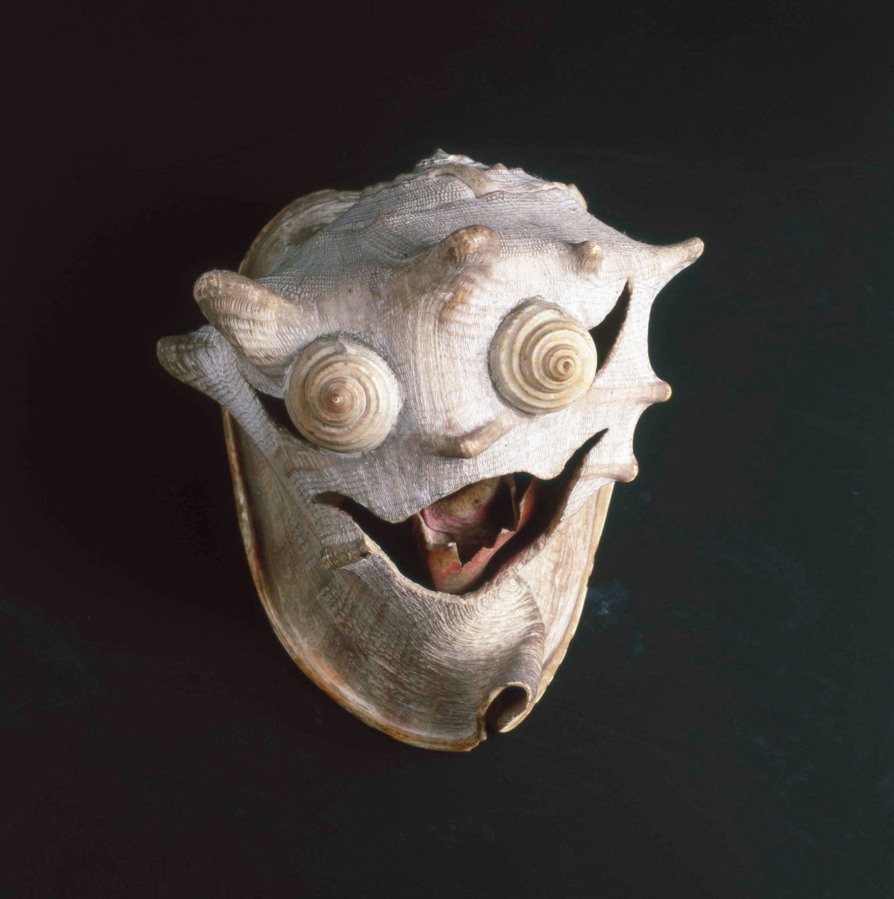 Pascal-Desir Maisoneuve, Le diable (The Devil), c. 1927-1928, Bordeaux, France, shells, Collection de l'Art Brut, Lausanne, Switzerland