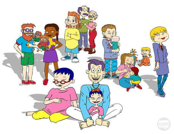 Here's What The Cast Of 'Rugrats' Would Look Like As Parents | HuffPost