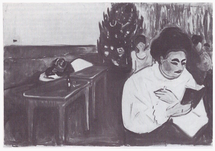 Edvard Munch, "Christmas in the Brothel," 1904 (<a href="https://en.wikipedia.org/wiki/Christmas_in_the_Brothel#/media/File:M