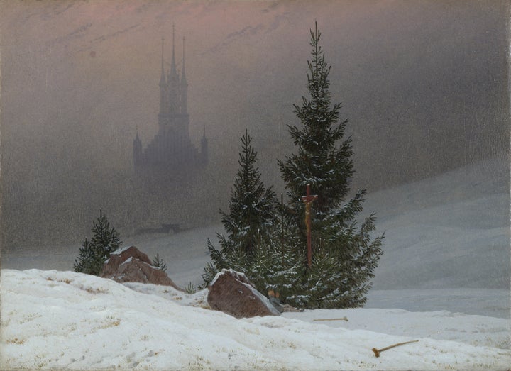 Caspar David Friedrich, "Winterlandschaft," 1811 (Wiki Commons)