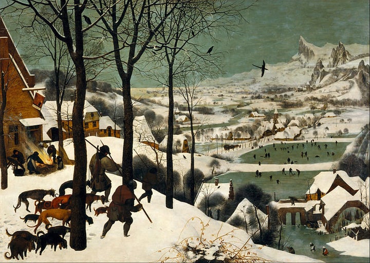 Pieter Bruegel the Elder, "Hunters in the Snow," 1565 (Wiki Commons)