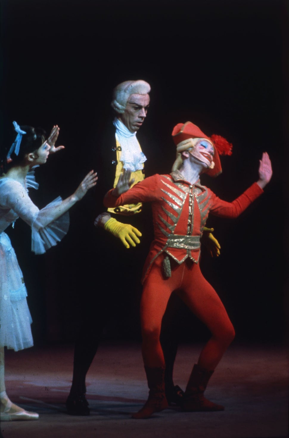 Ekaterina Maximova, Vladimir Levashov and Vladimir Vasiliev (Bolshoi Theatre Artistic Director in 1990s) in the Bolshoi Balle