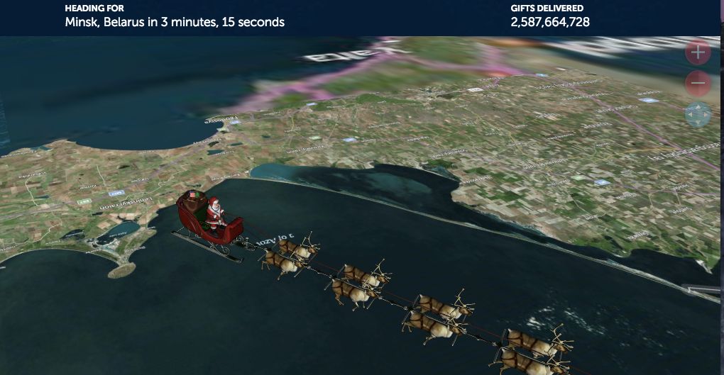 Follow Santa Around The World With NORAD's Tracker | HuffPost Life