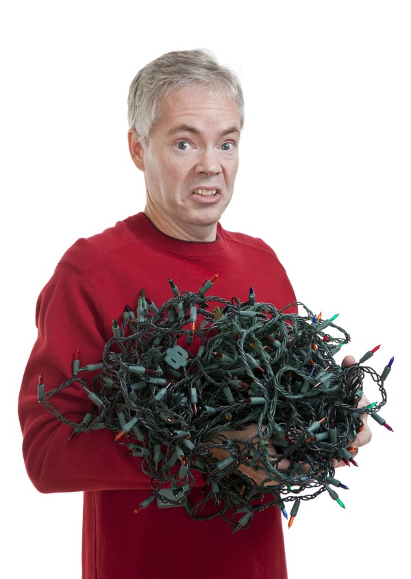 15 Weird Photos Of People Tangled In Christmas Lights HuffPost