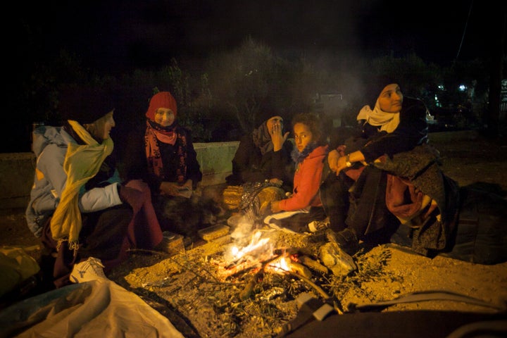 Many people, including families with children, struggle to find accommodation for the night. 