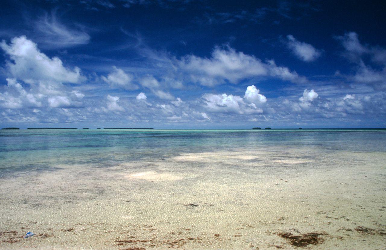 Majuro beach, Marshall Islands.