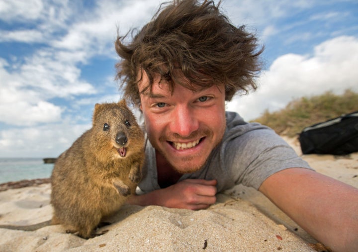 動物とハッピーな 自撮り写真 を撮り続ける男性が語る 生き物と仲良くなる秘訣 ハフポスト Life 動物とハッピーな 自撮り写真 を撮り続ける男性が語る 生き物と仲良くなる秘訣 ハフポスト Life