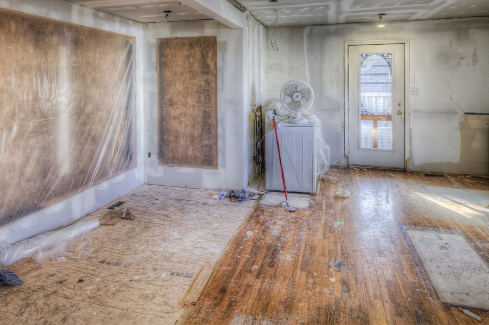 Refinishing or reinstalling hardwood floors