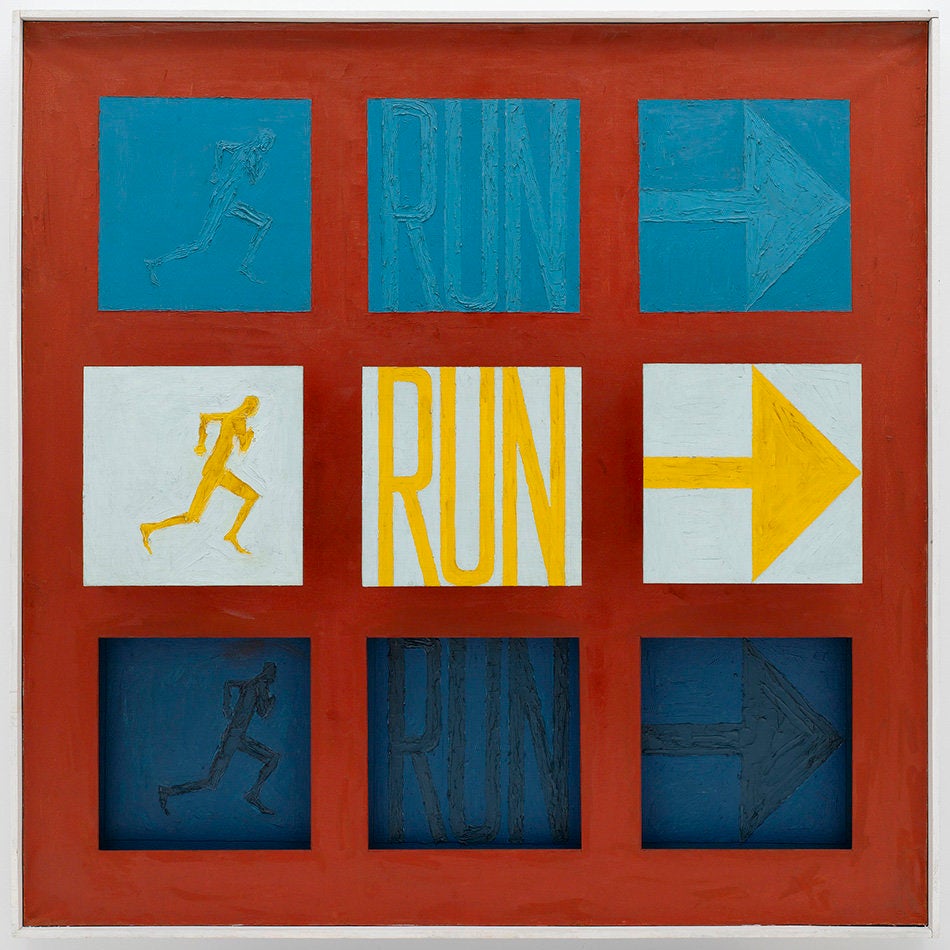 Sol LeWitt, <em>Run I</em>, 1962.