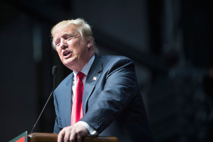 GOP presidential candidate Donald Trump says he'll start spending money in 2016 to support his bid for the White House.