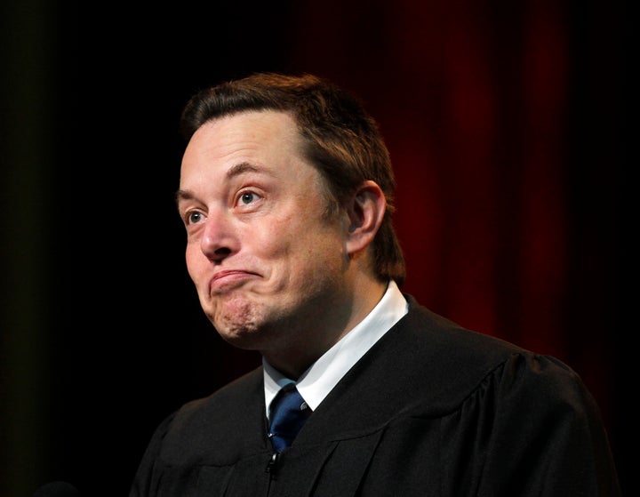 People have pointed to similarities between Elon Musk (above), the founder of SpaceX and Tesla Motors, and Dumitru Popes