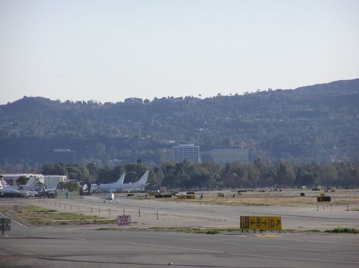 Three corporate jets were spray painted by vandals at Los Angeles' Van Nuys Airport on Monday, police said. It's the second i