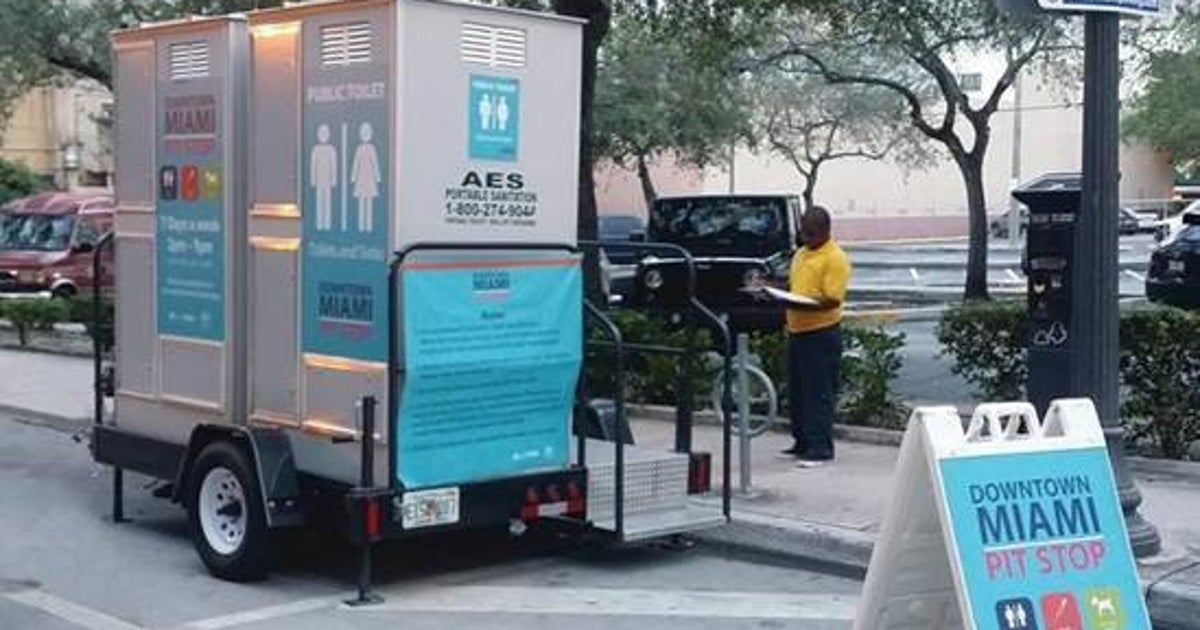 Miami Installs Free Public Bathrooms For Homeless People HuffPost Impact