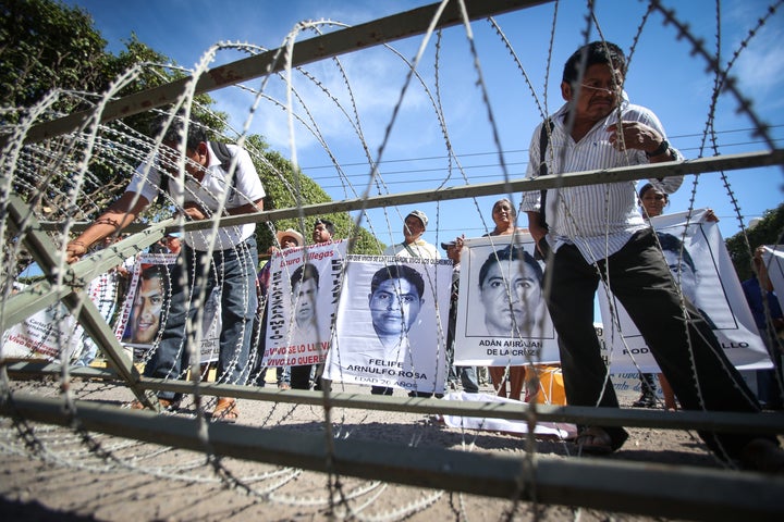 "He tried to silence the violence," Mexican journalist Anabel Hernández said about President Enrique Peña Nieto