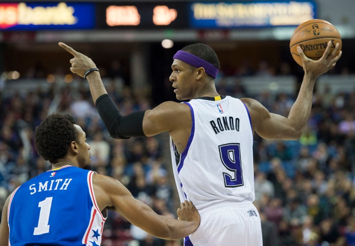 "He's got such leadership qualities," Kings Associate Coach Chad Iske tells HuffPost of Rondo. "He sees the angles. He s