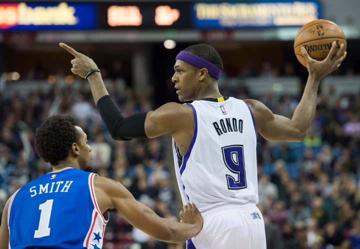 "He's got such leadership qualities," Kings Associate Coach Chad Iske tells HuffPost of Rondo. "He sees the angles. He sees the shots that are going to open up ahead of time, because he knows whats going to open up."