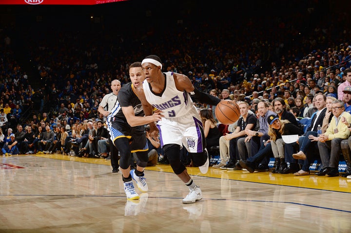 Rondo has given defenders fits all season, including Golden State's Stephen Curry.