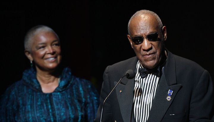 Camille Cosby, left, has been ordered to testify in a defamation suit against her husband.