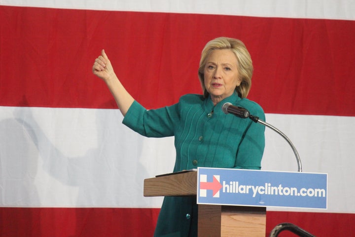 Hillary Clinton makes a trip to the Hawkeye State for her first major campaign rally in Des Moines on June 14, 2015.