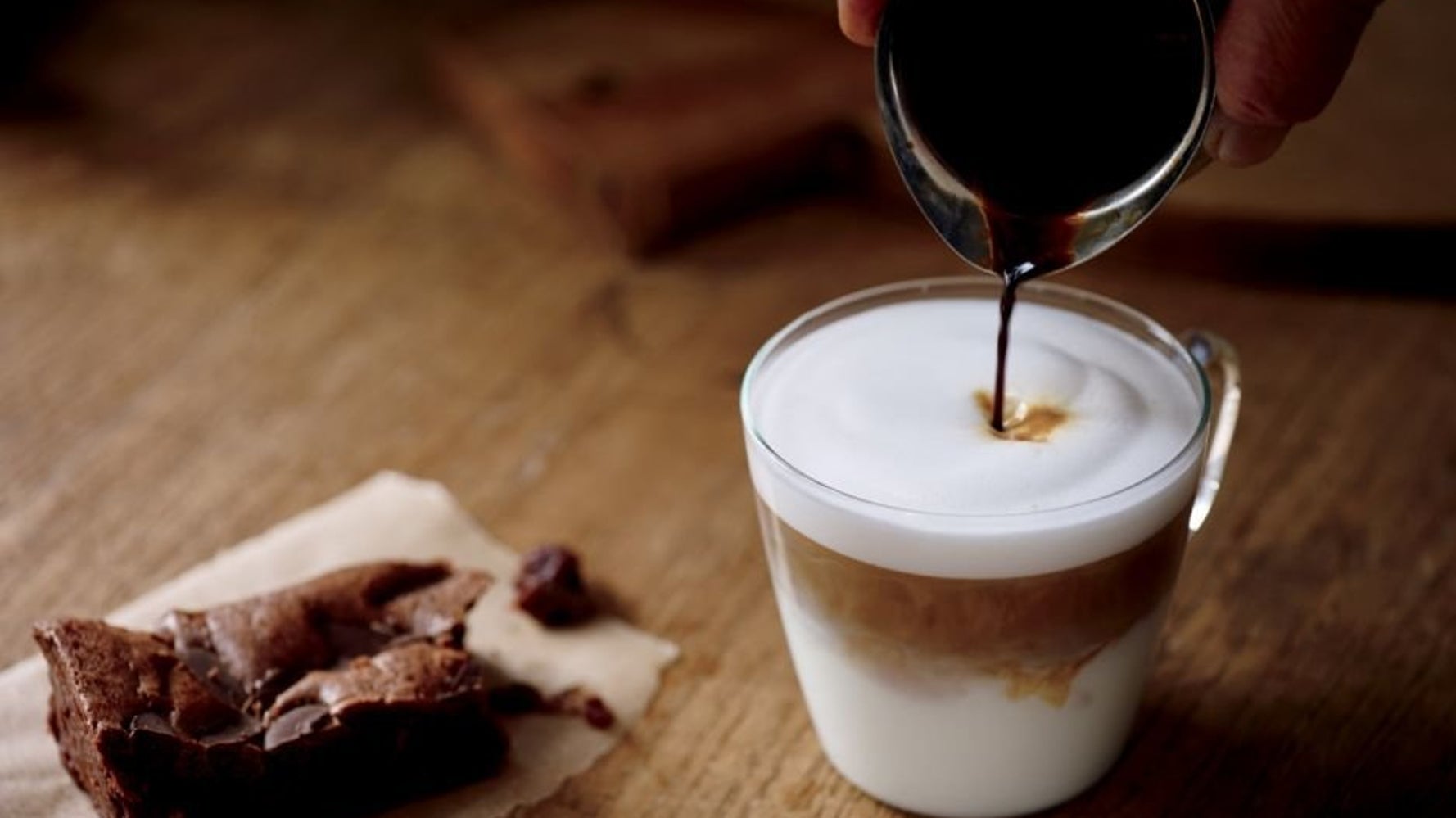 Upside Down Latte Macchiato