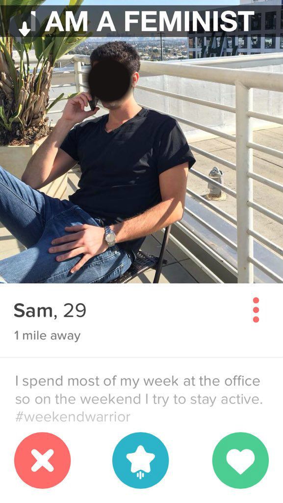 Male Feminists Of Tinder Pokes Fun At Bros Who Use Feminism To Get Laid Huffpost 8039
