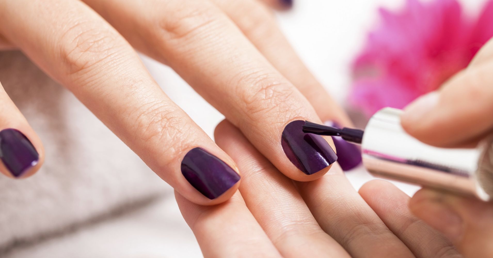 Black nail polish - wide 6
