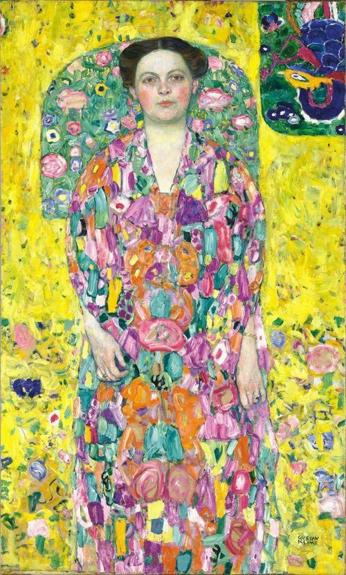 乙女（処女） クリムト Gustav klimt 悲し 手描き油絵複製画 模写 レプリカ 肉筆絵画