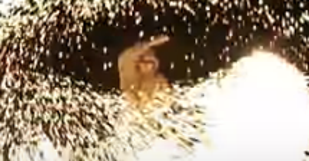 Steel Wool Sparkler Is The DIY Party That Will Light Up Your Life HuffPost Weird News