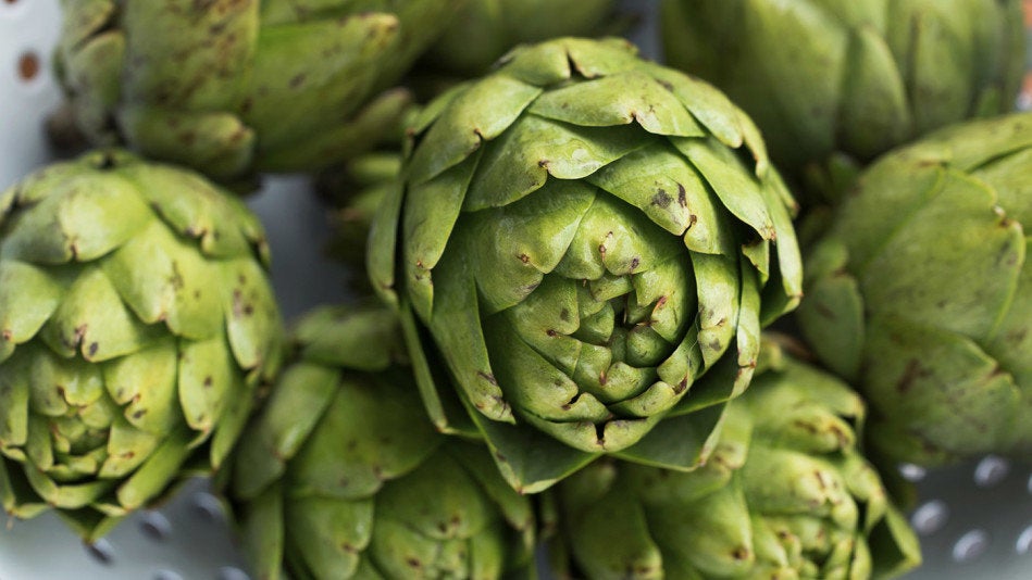 1. Artichokes or Artichoke Hearts