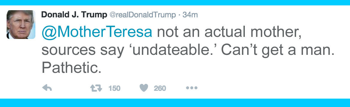 Donald Trump Tweets Throughout History You've Definitely Never Seen ...