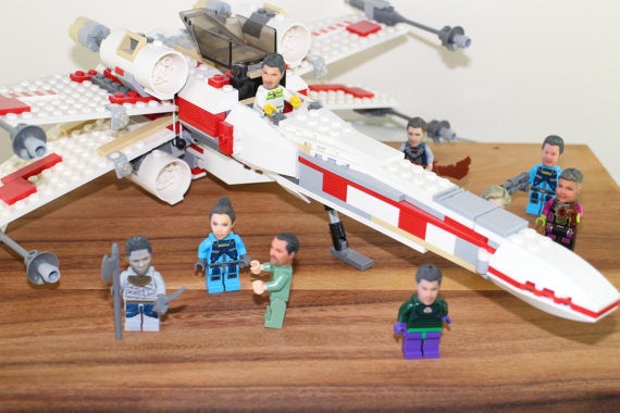 You, too, can fly an X-wing Starfighter from Star Wars. Or at least the Lego version of you can.