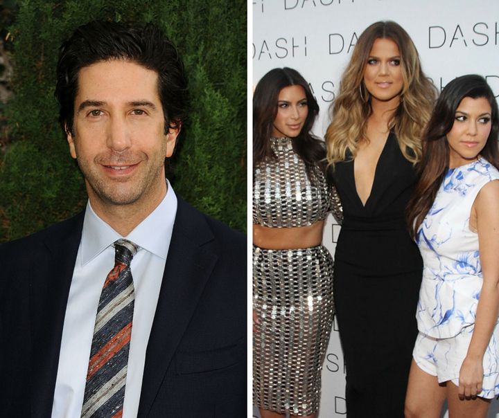 David Schwimmer didn't think it was "necessary" to speak to the Kardashian sisters about their late father. 