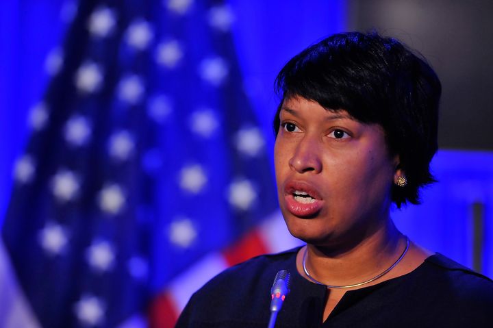 Washington, D.C. Mayor Muriel Bowser (D). A news crew attending Bowser's press conference Wednesday had their truck broken into.