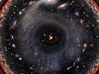 observable universe wallpaper