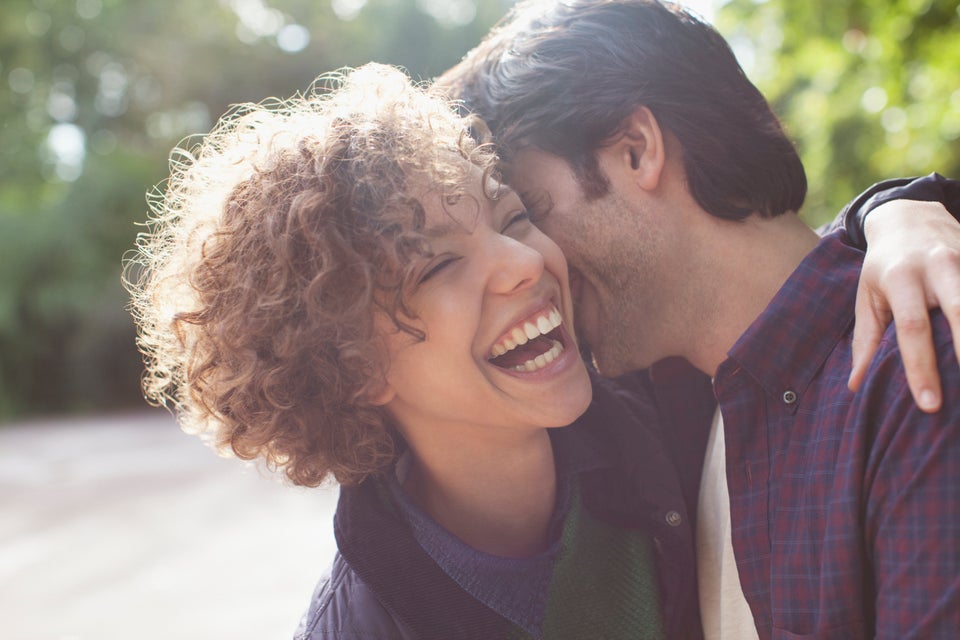 Kissing is good for your teeth.