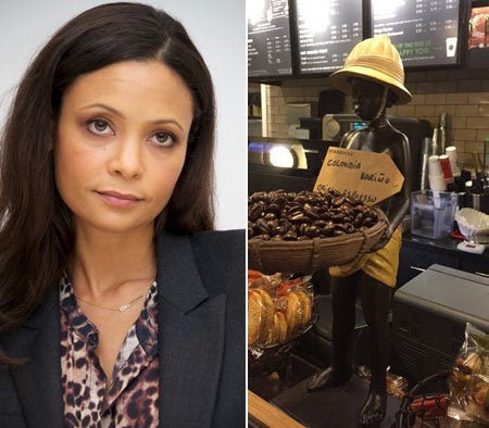 Thandie Newton Slams Uk Starbucks Over Counter Display Huffpost