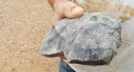 The 3.7-pound meteorite, retrieved on New Year’s Eve, is the first recovered as the result of a new camera network comp