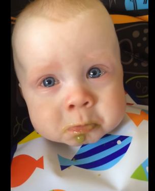 Adorable Baby Is Moved To Tears While Listening To Mom Sing | HuffPost Life