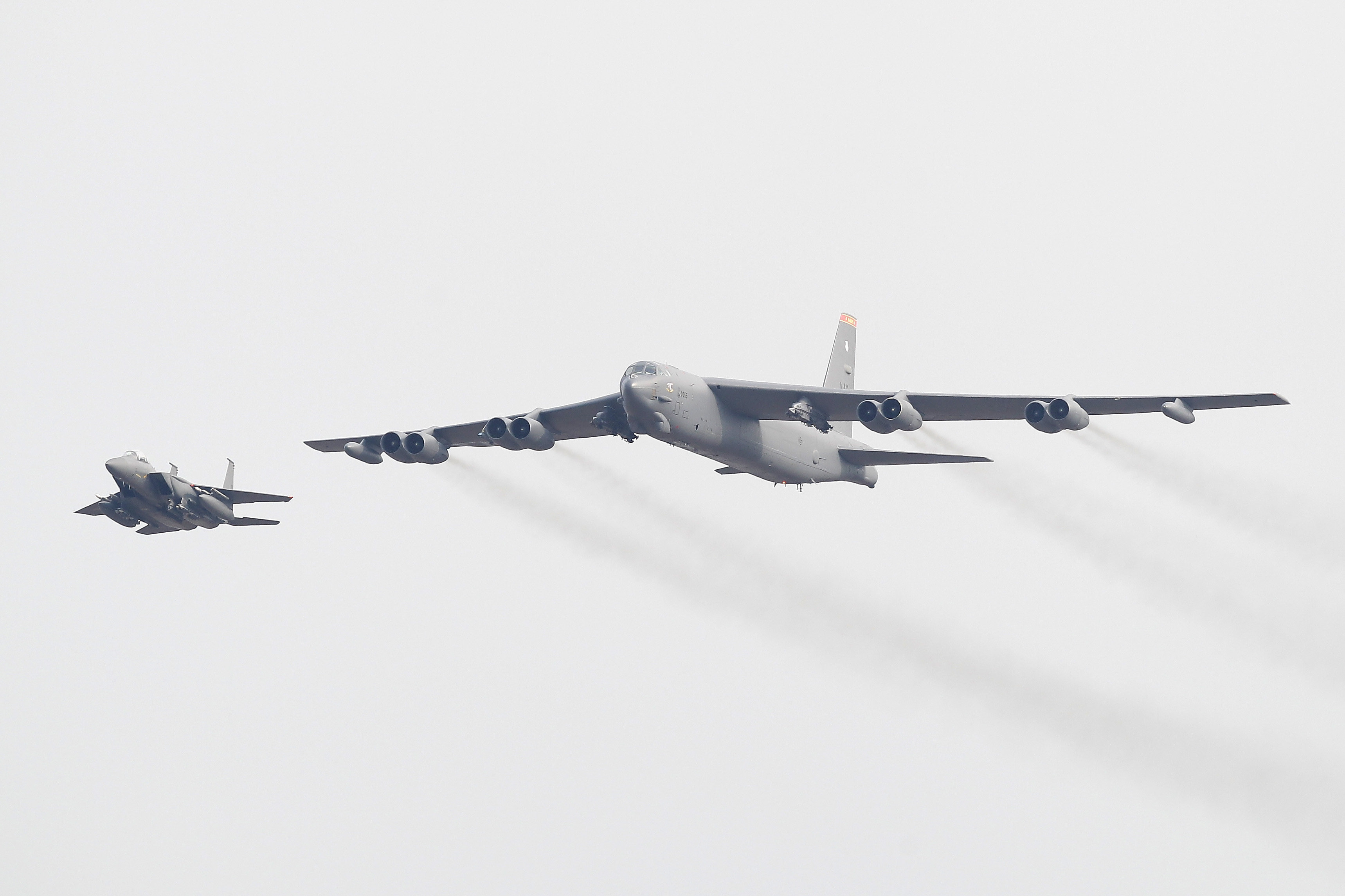 U.S. Flies B-52 Bomber Over South Korea In Show Of Force Against North ...