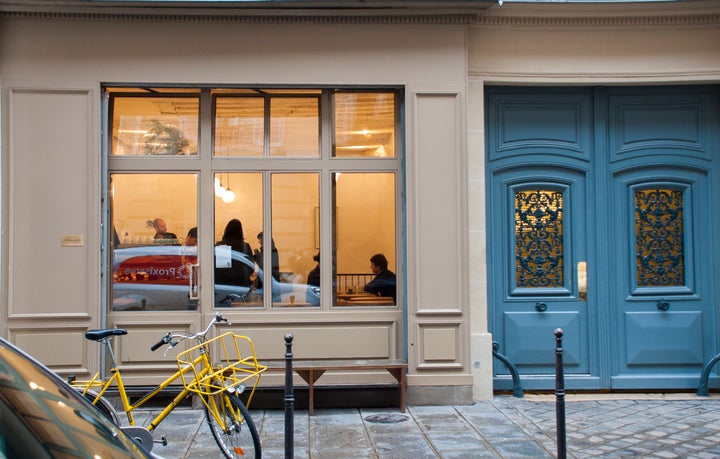 Monday mornings at Paris' Téléscope coffee shop are normally bustling, but business from tourists and loca