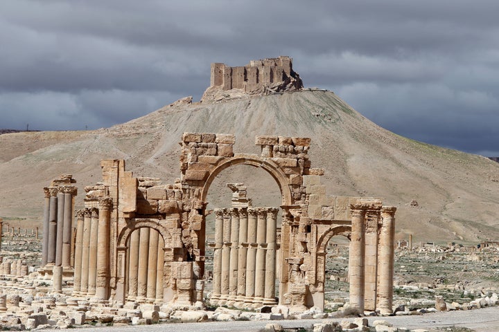 The ancient city of Palmyra was captured by the self-styled Islamic State in March 2015. This photo was taken in March 2014,