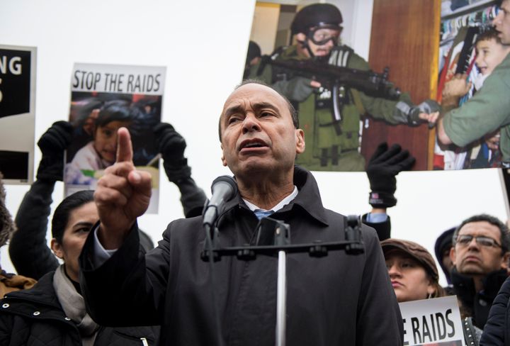 Rep. Luis Gutierrez (D-Ill.) is one of the House's most vocal critics of the president's deportation practices.