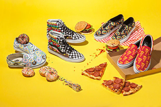 Vans' Taco- And Pizza-Printed Sneakers 