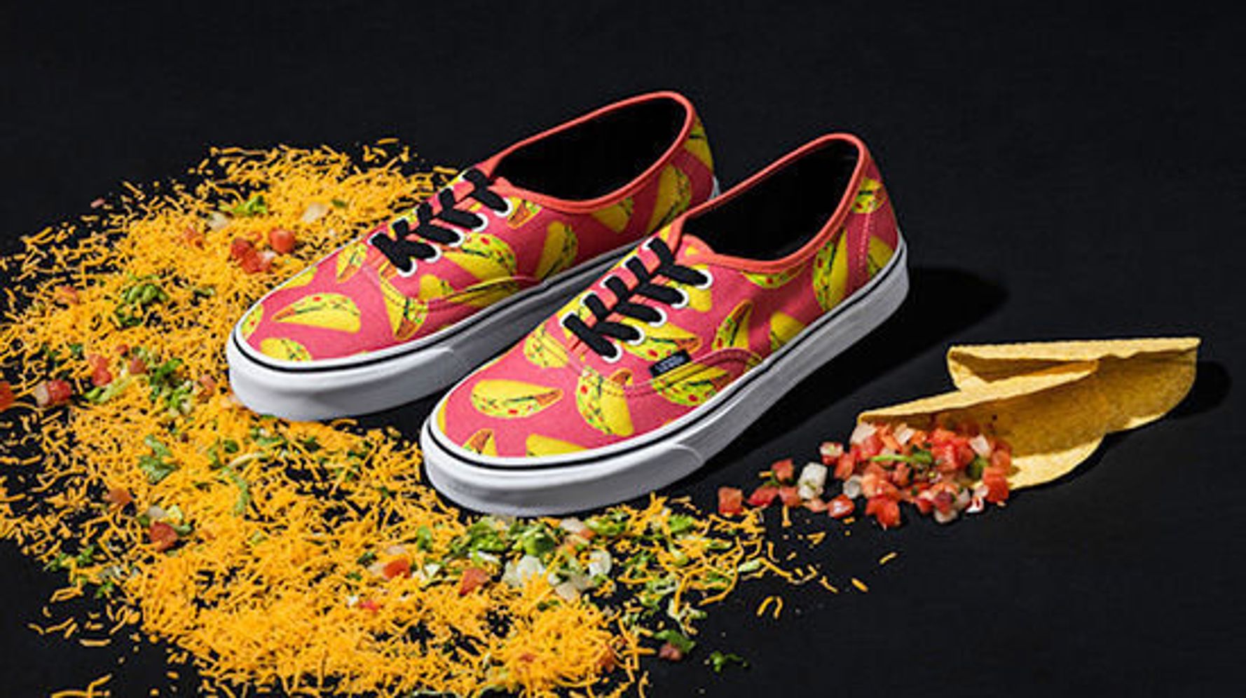 Vans' Taco- Pizza-Printed Sneakers Are As Fresh As It Gets | HuffPost Life